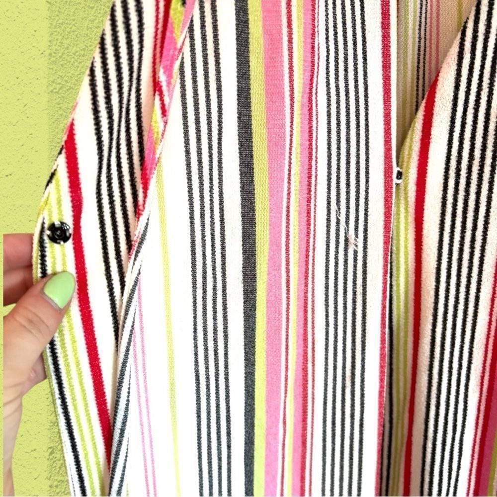 Vintage striped terry robe swim cover - Picture 4 of 9